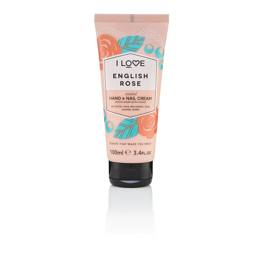 48932081665402333 Scented Hand & Nail Cream nawilżający krem do dłoni i paznokci English Rose 100ml - obrazek 1