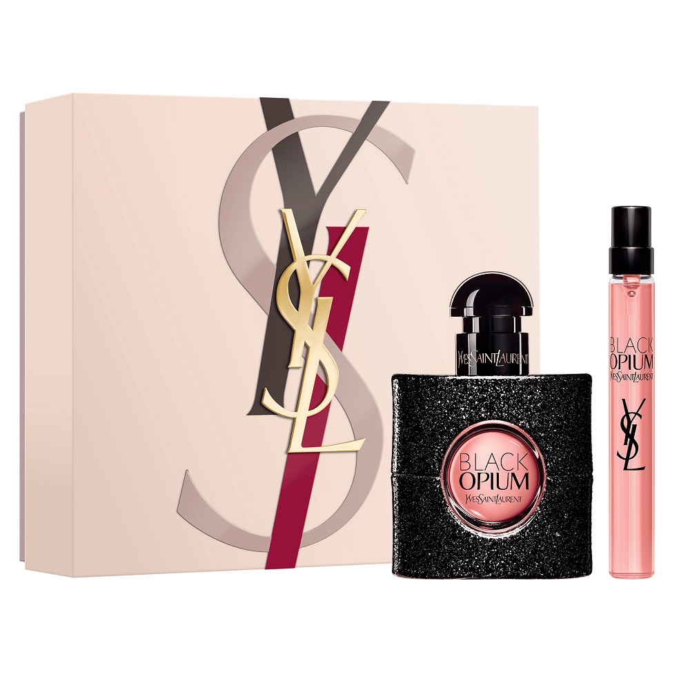 48977971750177113 Black Opium Pour Femme zestaw woda perfumowana spray 30ml + woda perfumowana spray 10ml - obrazek 1