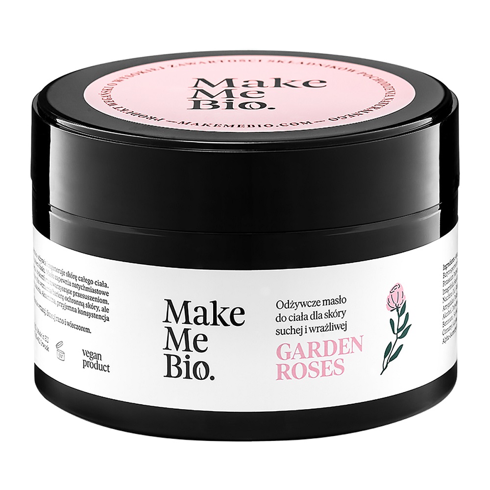 49023111625654358 Garden Roses odżywcze masło do ciała dla skóry suchej i wrażliwej 230ml - obrazek 1