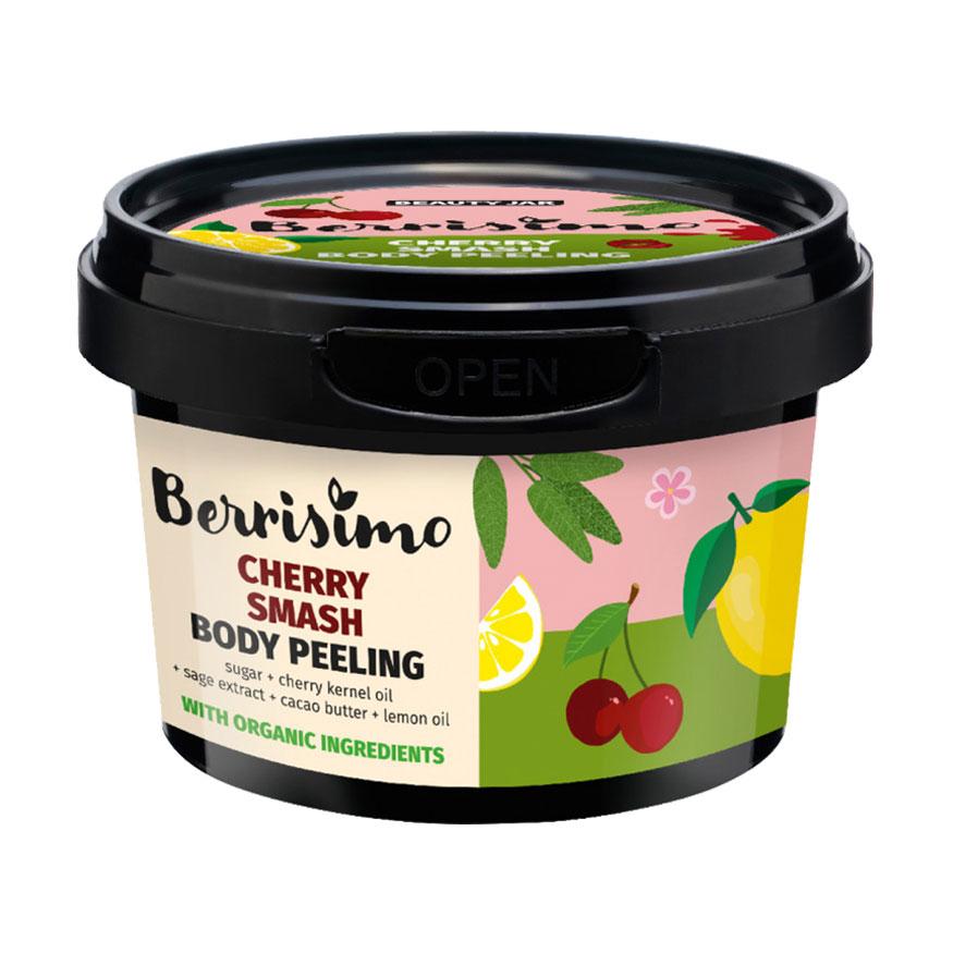 49052111663844049 Berrisimo Cherry Smash peeling do ciała 300g - obrazek 1