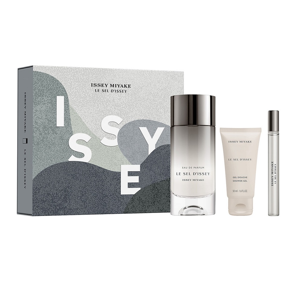 49066221765871355 Le Sel D'Issey zestaw woda perfumowana spray 100ml + żel pod prysznic 50ml + woda perfumowana spray 10ml - obrazek 1