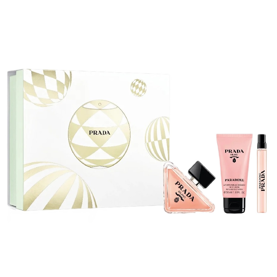 49068061729882599 Paradoxe zestaw woda perfumowana spray 90ml + woda perfumowana spray 10ml + balsam do ciała 50ml - obrazek 1