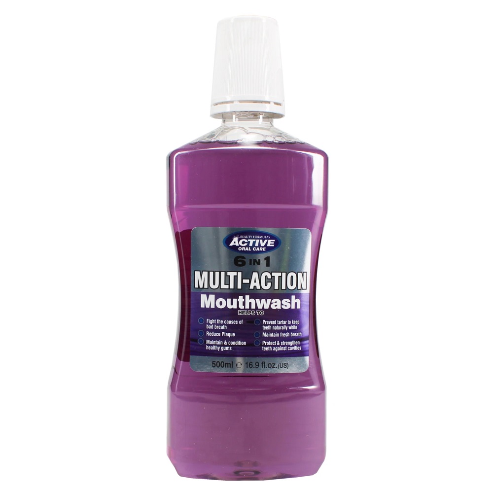 49112411694593830 Active Oral Care płyn do płukania ust 6w1 500ml - obrazek 1