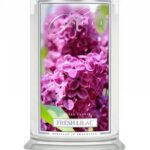 Duża świeca zapachowa z dwoma knotami Fresh Lilac 623g
