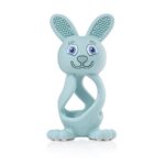 Bobbie Bunny Teether zabawka-gryzak dla niemowląt Eucalyptus Green