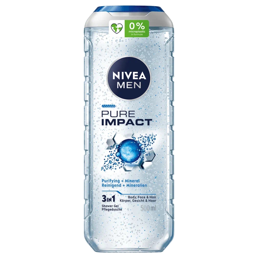 49184701753955790 Men Pure Impact żel pod prysznic 500ml - obrazek 1