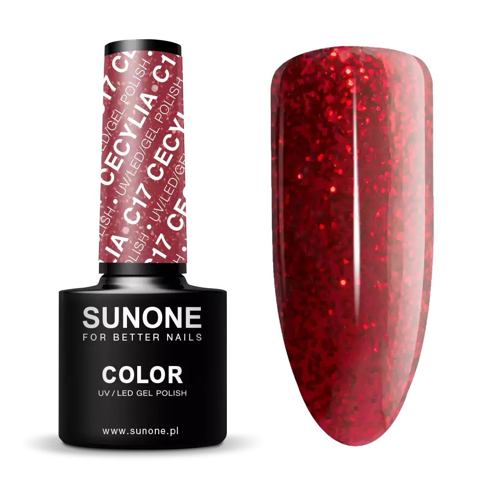 49216991755925897 UV/LED Gel Polish Color lakier hybrydowy C17 Cecylia 5g - obrazek 1