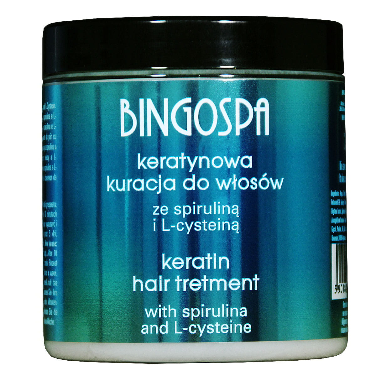 49265991701157490 Keratynowa kuracja do włosów ze spiruliną i L-cysteiną 250g - obrazek 1