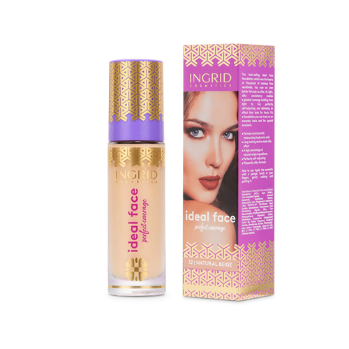 49312011664447531 Ideal Face Make Up Foundation podkład kryjący 012 Natural Beige 35ml - obrazek 1