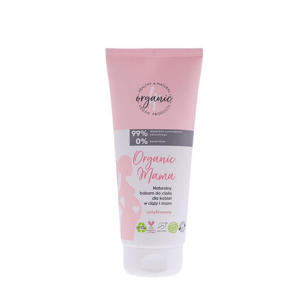 49336341616678120 Organic Mama naturalny balsam do ciała dla kobiet w ciąży i mam 200ml - obrazek 1