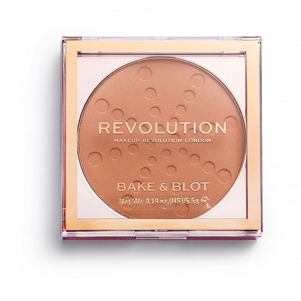 49342651647851263 Bake & Blot matujący puder prasowany w kamieniu Peach 5.5g - obrazek 1