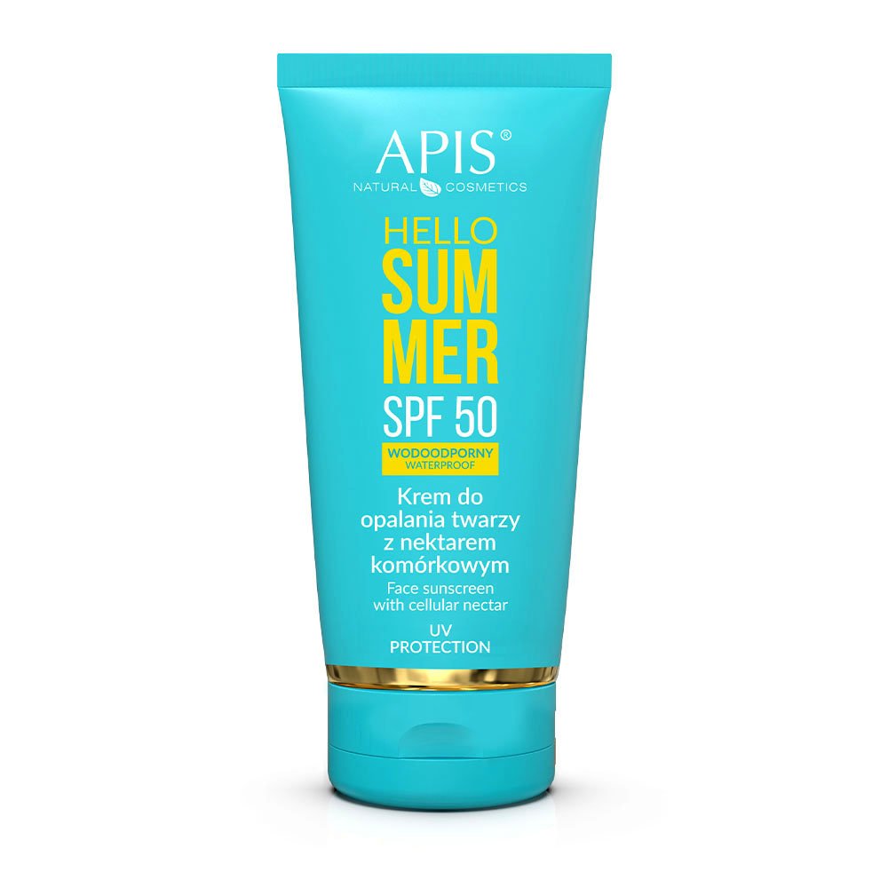 4936861651040966 Hello Summer wodoodporny krem do opalania twarzy z nektarem komórkowym SPF50 50ml - obrazek 1