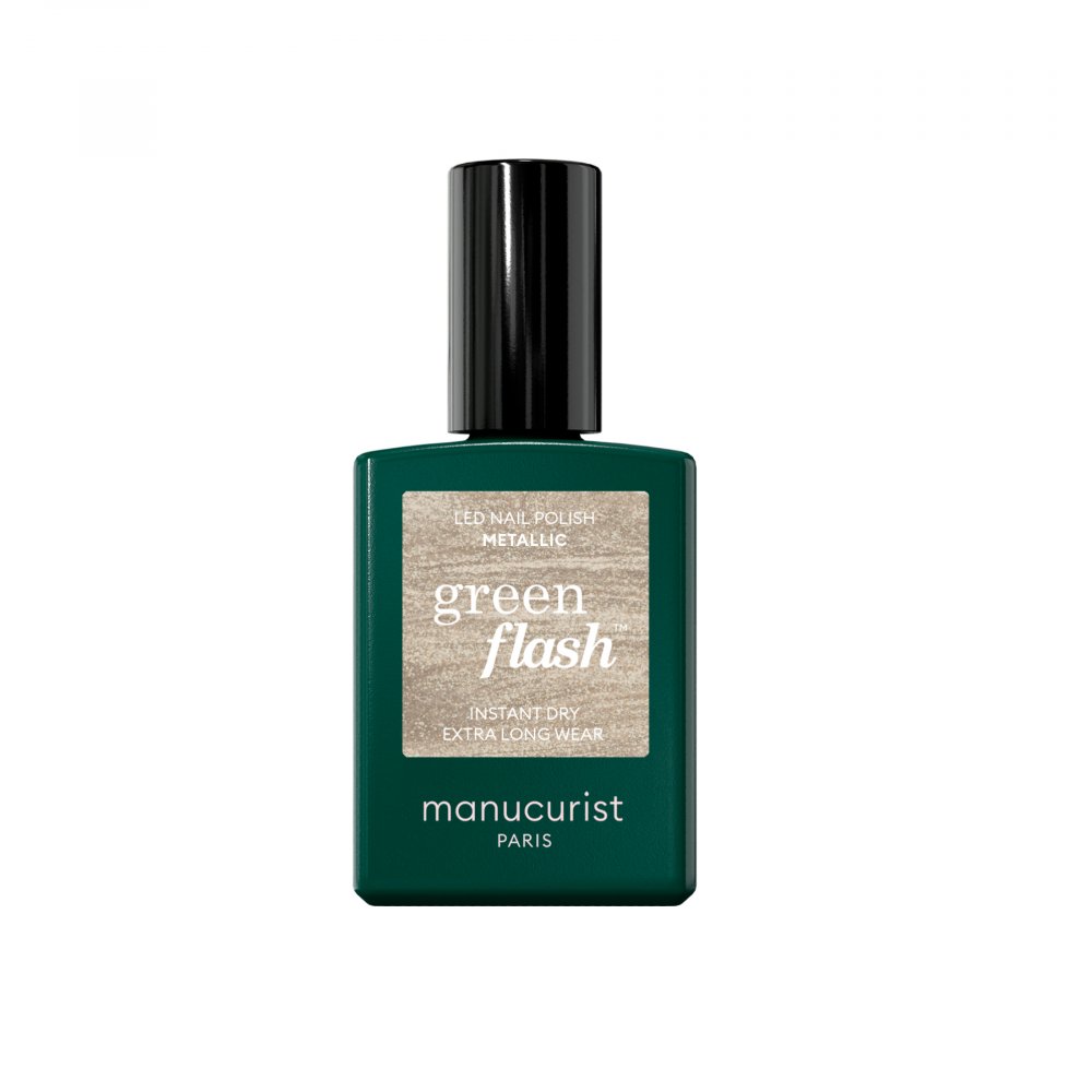 49456611768229840 Green Flash Nail Polish lakier do paznokci Metallic 15ml - obrazek 1