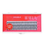 Kępki sztucznych rzęs Extra Double Knot-Free C 0.10-mix