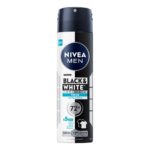Men Black&White Invisible Fresh antyperspirant spray 150ml