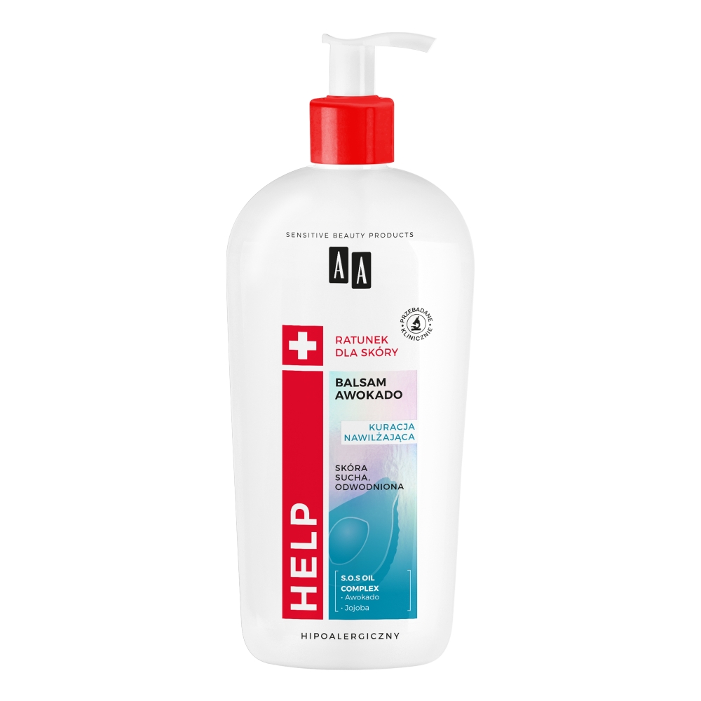 49495311675961019 Help Natural balsam do ciała odżywienie dla skóry suchej Avocado 400ml - obrazek 1