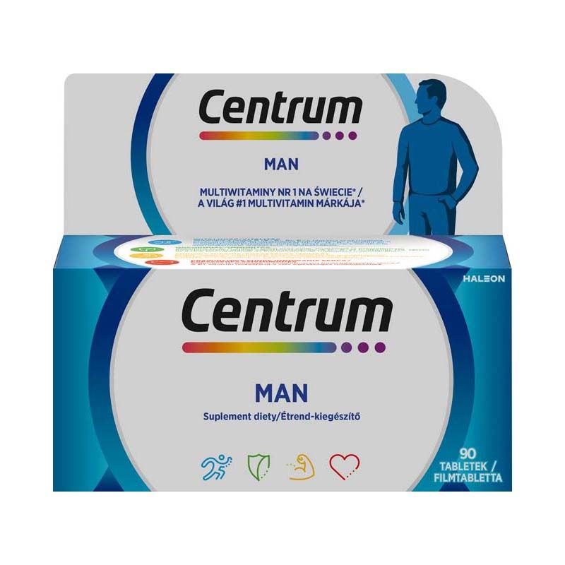 49512581706881268 Man multiwitaminy dla mężczyzn suplement diety 90 tabletek - obrazek 1