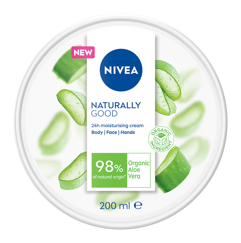 49641281643183009 Naturally Good Cream krem do ciała twarzy i rąk z organicznym aloesem 200ml - obrazek 1