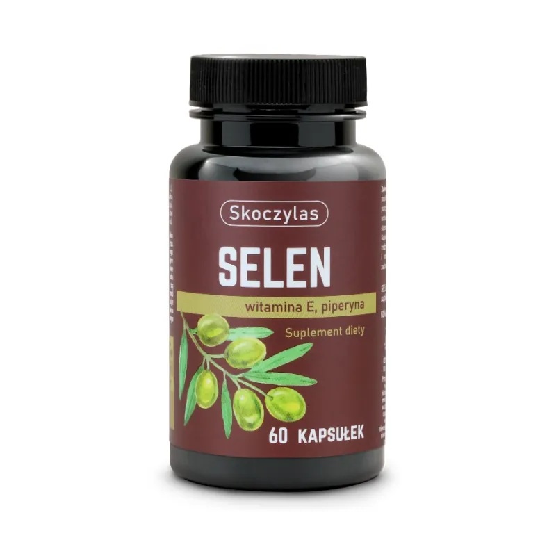 49679321767361247 Selen witamina E + piperyna suplement diety 60 kapsułek - obrazek 1