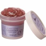 Lavender Foot Mask odświeżająca maska z kwiatem lawendy 120g