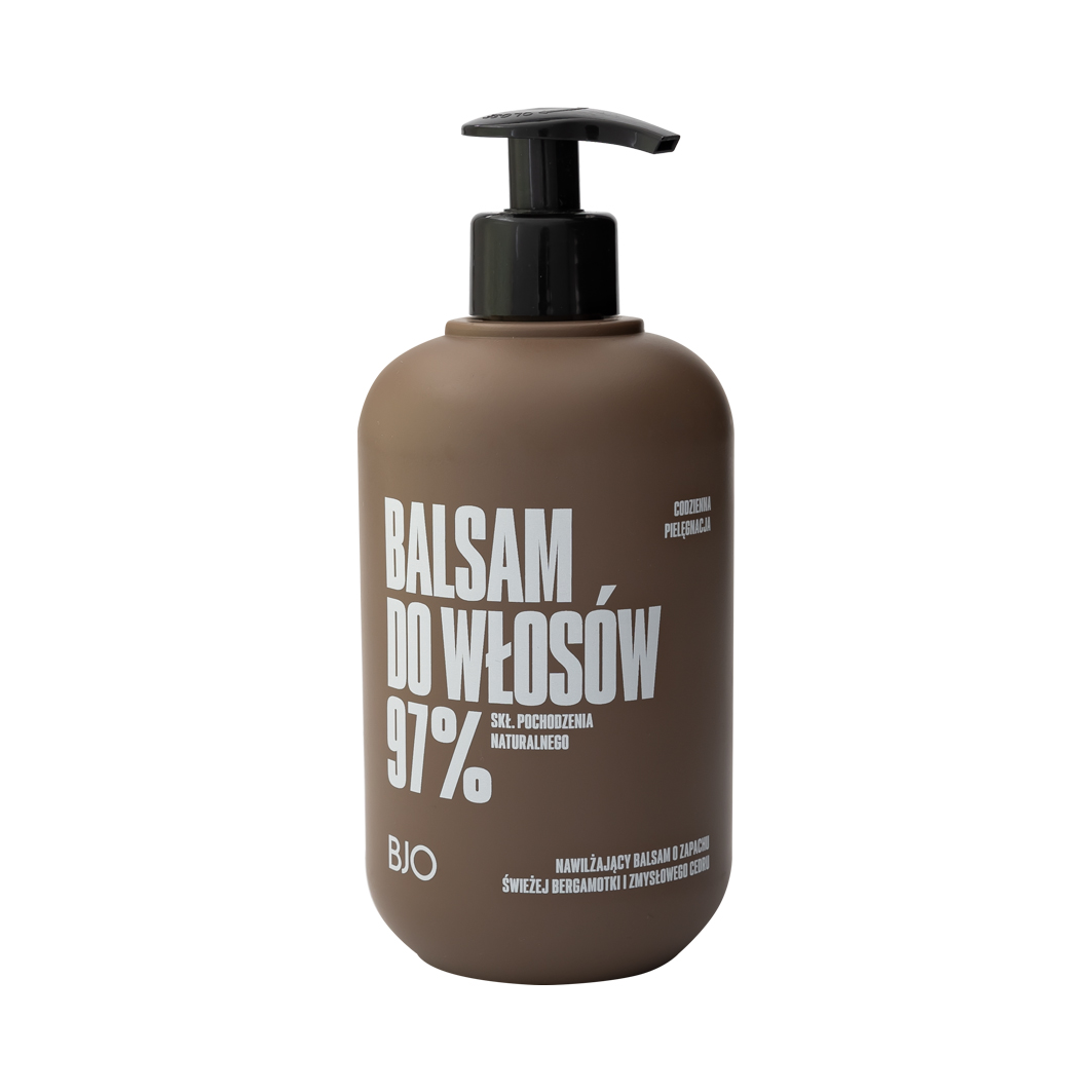 49757451642770831 Nawilżający balsam do włosów o zapachu świeżej bergamotki i zmysłowego cedru 500ml - obrazek 1