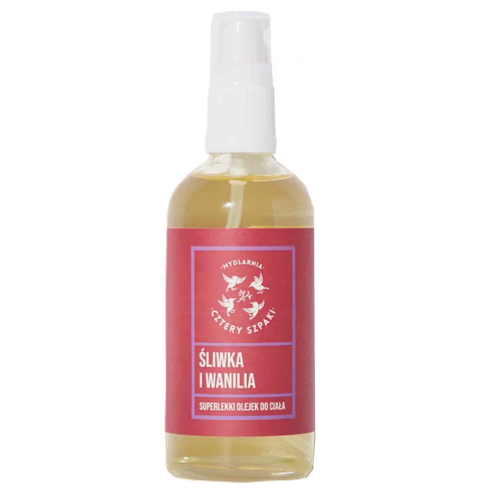 49811151707395957 Superlekki olejek do ciała Śliwka i Wanilia 100ml - obrazek 1