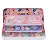 Disney Princess Makeup Case Triple Layer Beauty Tin zestaw kosmetyków do makijażu dla dzieci