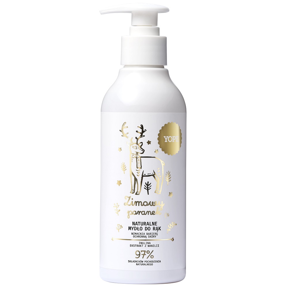 49932871731489899 Naturalne mydło do rąk Zimowy Poranek 300ml - obrazek 1
