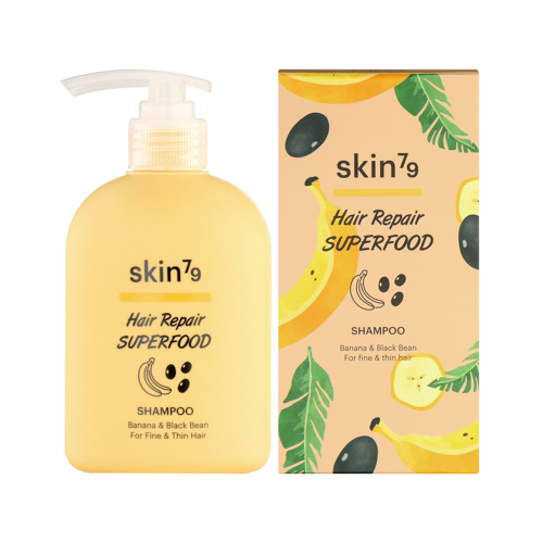 49940501613483706 Hair Repair Superfood Shampoo szampon do cienkich i rzadkich włosów Banana & Black Bean 230ml - obrazek 1