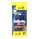 Blue II Plus jednorazowe maszynki do golenia dla mężczyzn 7szt.