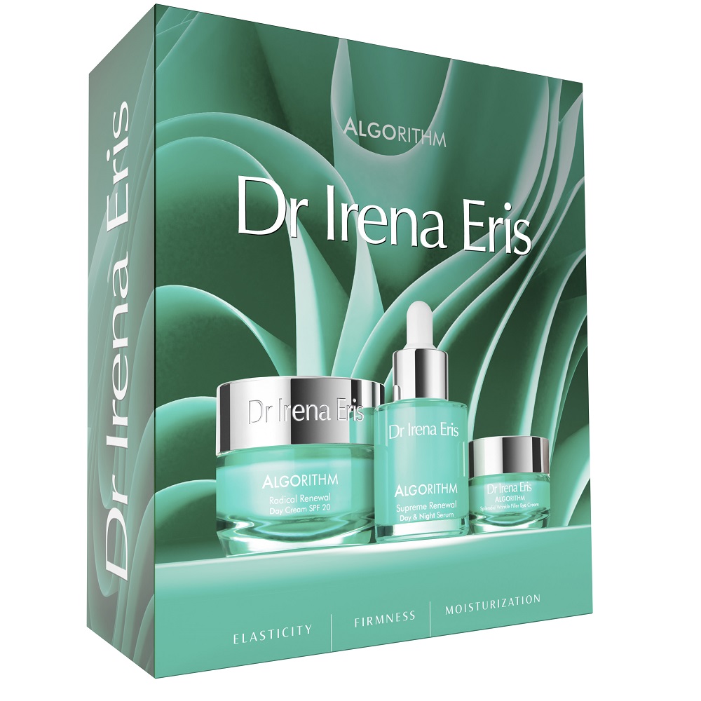 49980761695802557 Algorithm zestaw krem przeciwzmarszczkowy na dzień SPF20 50ml + wypełniający krem pod oczy 15ml + zaawansowane serum odmładzające 30ml - obrazek 1