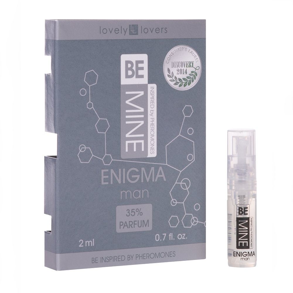 50018041626074546 BeMine Enigma Man perfumy z feromonami zapachowymi spray 2ml - obrazek 1