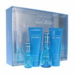 Cool Water Woman zestaw woda toaletowa spray 50ml + balsam do ciała 75ml + żel pod prysznic 75ml + woda toaletowa spray 15ml