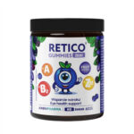 Retico Gummies wsparcie wzroku suplement diety 60 żelek