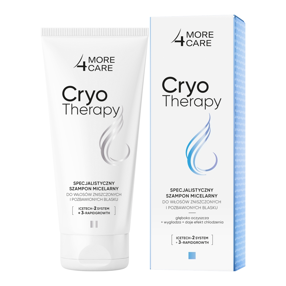 50046101675778892 Cryotherapy specjalistyczny szampon micelarny do włosów zniszczonych 200ml - obrazek 1