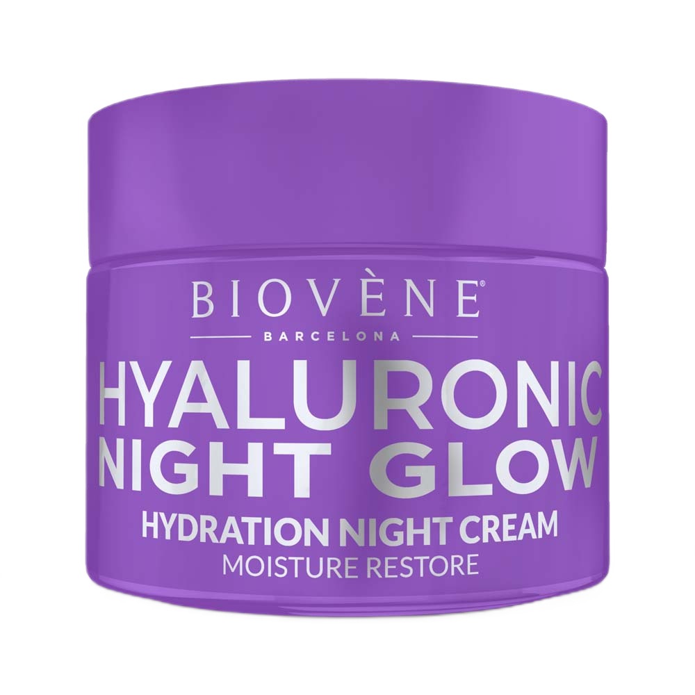 50060671709651017 Hyaluronic Night Glow nawilżający krem do twarzy na noc 50ml - obrazek 1