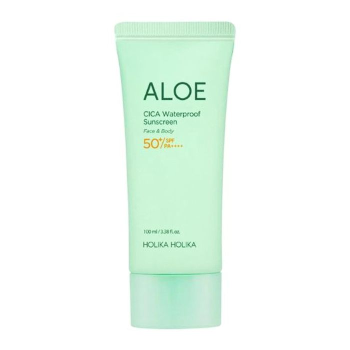 50149361754673509 Aloe Cica Waterproof Sunscreen wodoodporny krem przeciwsłoneczny do ciała i twarzy SPF50+ PA++++ 100ml - obrazek 1