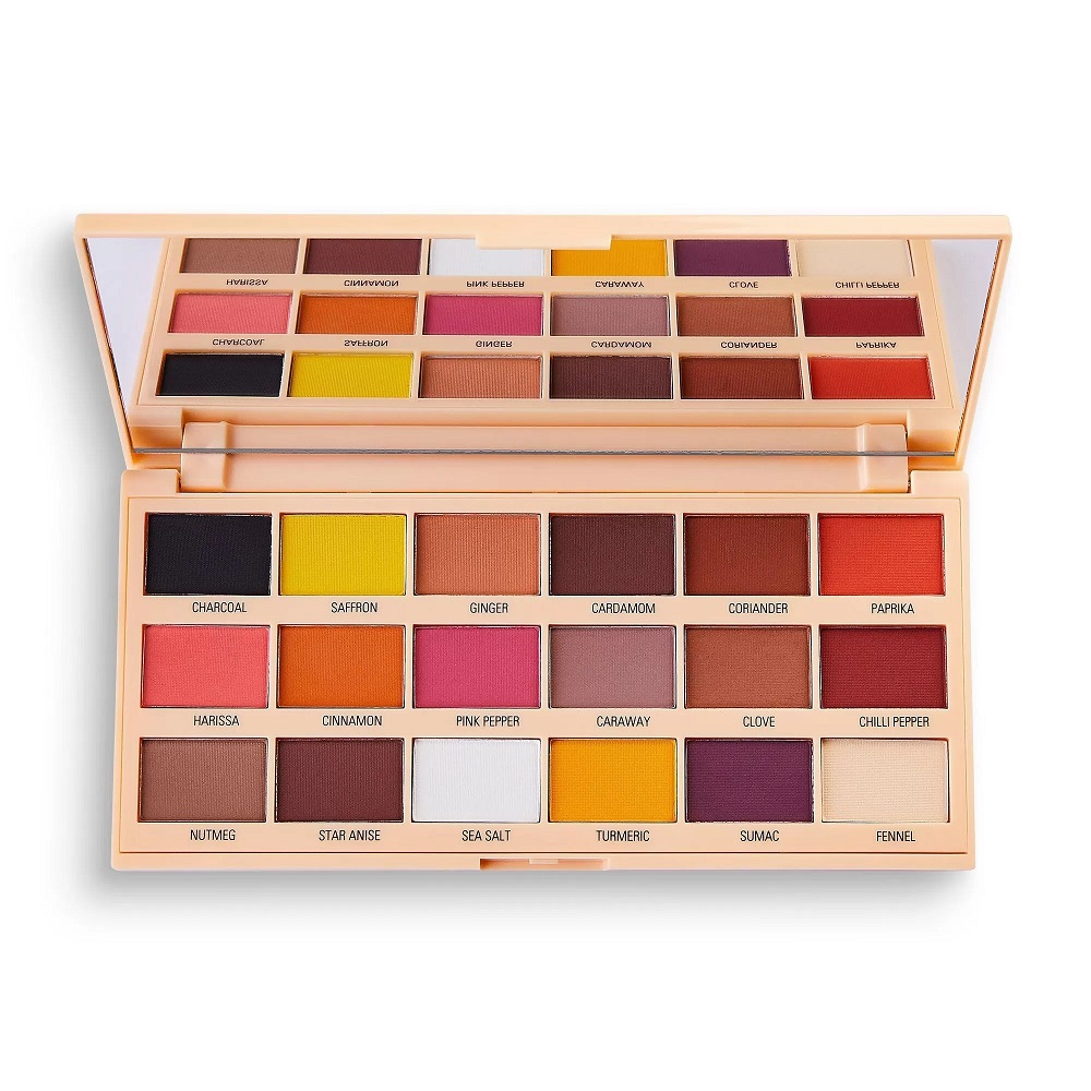 50154511685968467 I Heart Revolution Chocolate Eyeshadow Palette paleta cieni do powiek Cinnamon 18g - obrazek 1