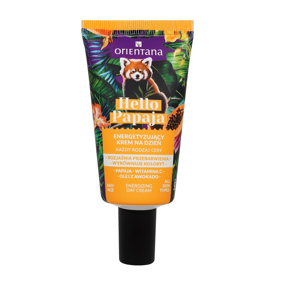50159511753769360 Hello Papaja energetyzujący krem na dzień Witamina C i Olej z awokado 40ml - obrazek 1