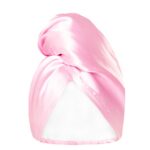 Sport & Satin Hair Towel Wrap superchłonny dwustronny turban do włosów Pink