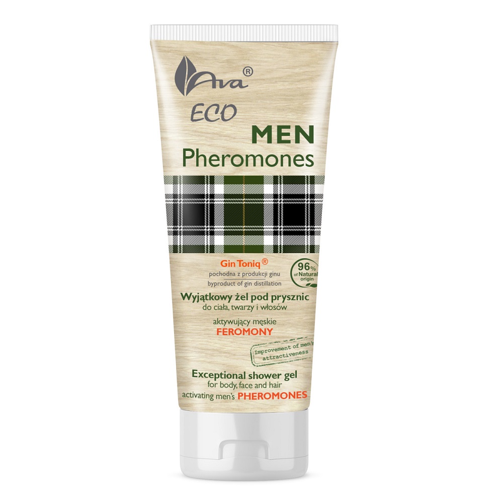 50218381709100187 Eco Men Pheromones wyjątkowy żel pod prysznic 200ml - obrazek 1