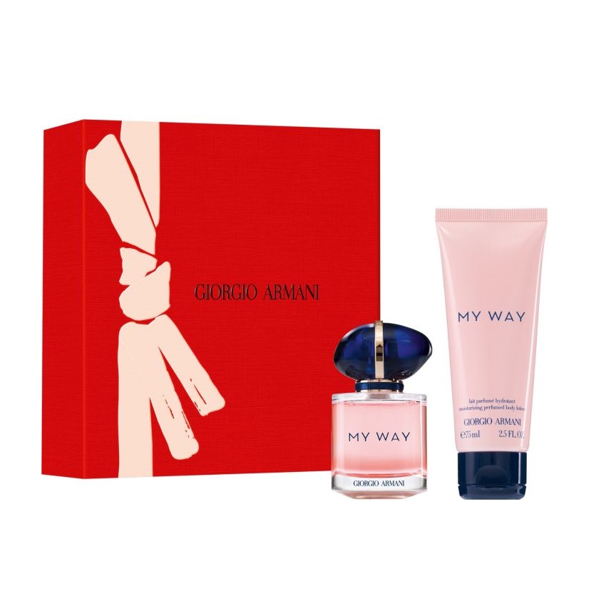 50318021664208139 My Way zestaw woda perfumowana spray 30ml + balsam do ciała 75ml - obrazek 1