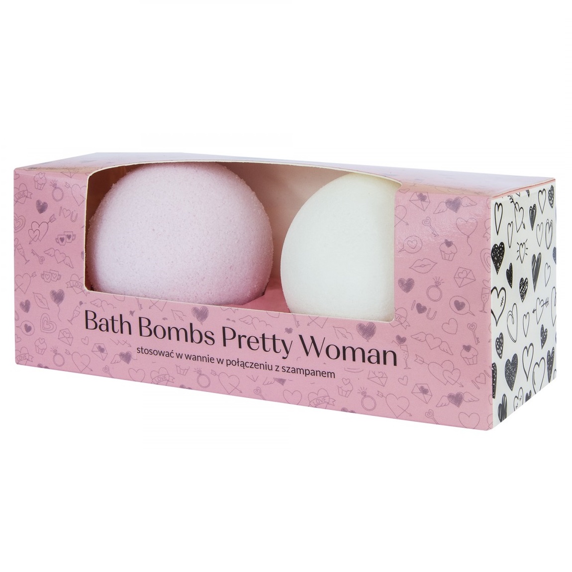 50353151679649880 Pretty Woman kule do kąpieli Niezapominajka i Magnolia 2x120g - obrazek 1
