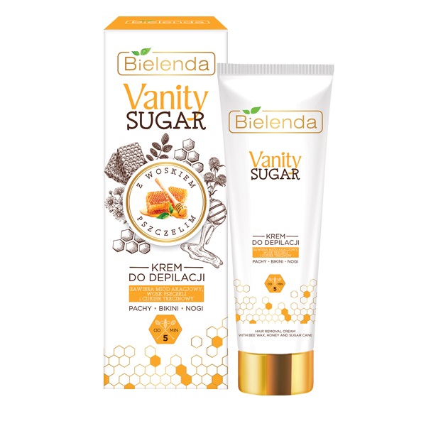 50447981650962169 Vanity Sugar krem do depilacji z woskiem pszczelim 100ml - obrazek 1