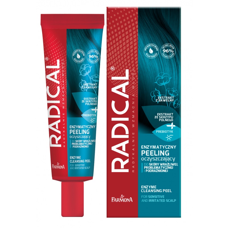 50456581686833488 Radical enzymatyczny peeling oczyszczający do skóry wrażliwej problematycznej i podrażnionej 75ml - obrazek 1