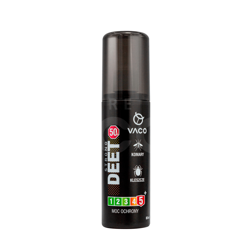 50477631658491122 Max Deet 50% płyn na komary. kleszcze i meszki z geraniolem 80ml - obrazek 1