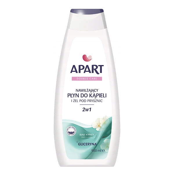 50626061754482309 Double Care płyn do kąpieli i żel pod prysznic 2w1 Białe Kwiaty 900ml - obrazek 1
