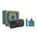 Eros zestaw woda perfumowana spray 100ml + woda perfumowana spray 10ml + kosmetyczka