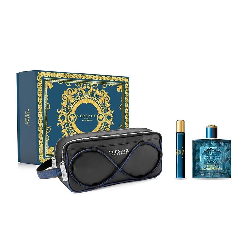 50635621736841222 Eros zestaw woda perfumowana spray 100ml + woda perfumowana spray 10ml + kosmetyczka - obrazek 1