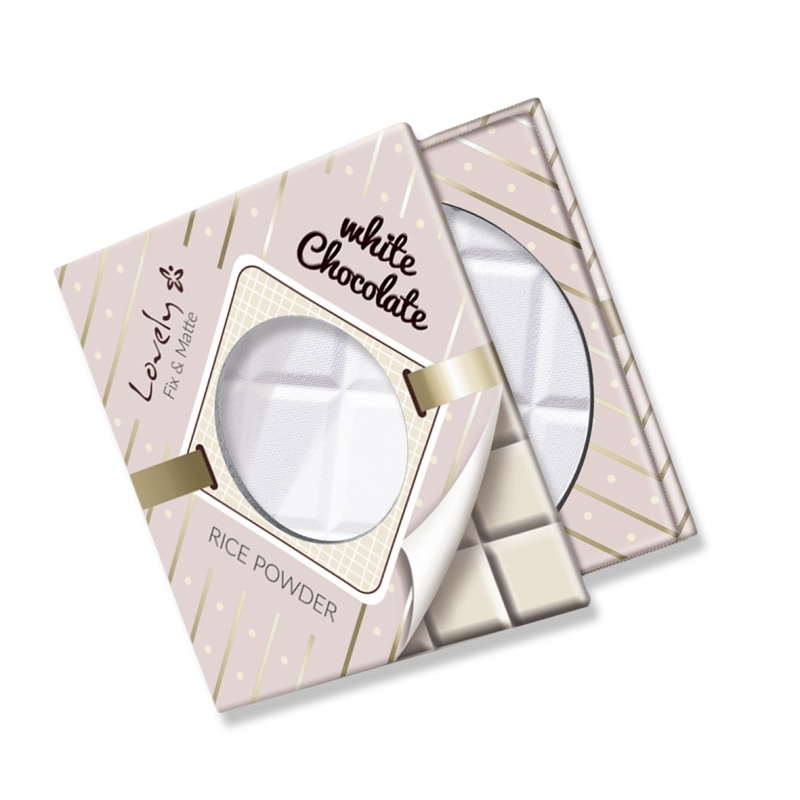50637741572418521 White Chocolate Rice Powder transparentny puder ryżowy do twarzy 9g - obrazek 1